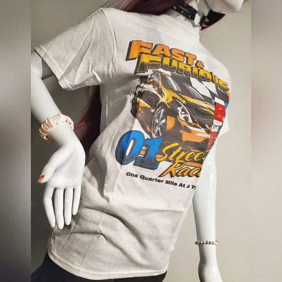 Nissan 350Z Fast & Furious Tokyo Drift Graphic Tee ~ Size Small 34/36 NWT - Picture 3 of 12
